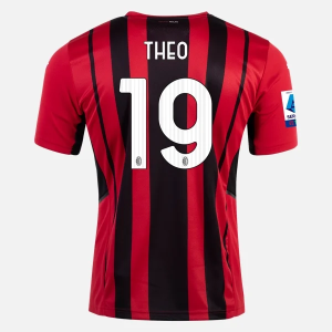 Nogometni Dres AC Milan Theo Hernandez 19 Domaći 2021/22