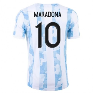 Nogometni Dres Argentina Maradona 10 Domaći 20-21