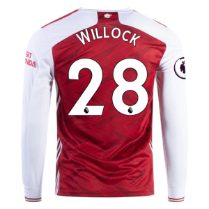 Nogometni Dres Arsenal Joe Willock 28 Domaći 2020/2021 – Dugim Rukavima