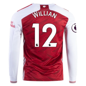 Nogometni Dres Arsenal Willian 12 Domaći 2020/2021 – Dugim Rukavima