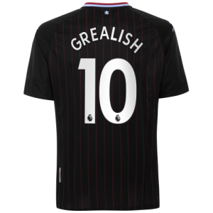 Nogometni Dres Aston Villa Jack Grealish 10 Drugi 2020/2021