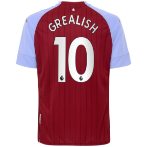 Nogometni Dres Aston Villa Jack Grealish 10 Domaći 2020/2021