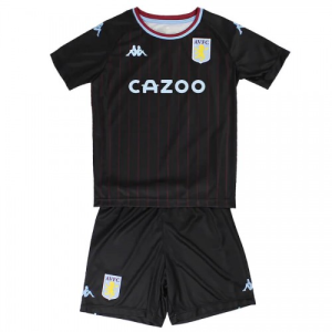 Nogometni Dres Aston Villa Dječji Drugi 2021 （+ kratke hlače）