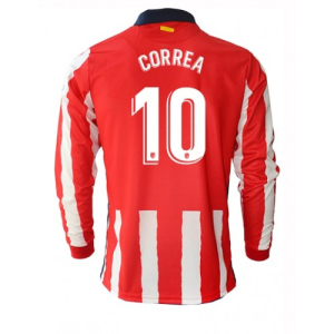 Nogometni Dres Atlético Madrid Angel Correa 10 Domaći 2020/2021 – Dugim Rukavima