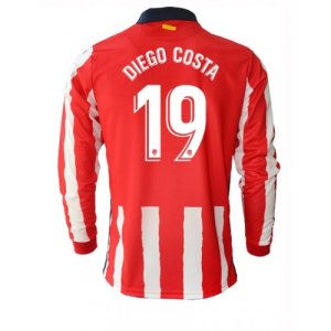 Nogometni Dres Atlético Madrid Diego Costa 19 Domaći 2020/2021 – Dugim Rukavima