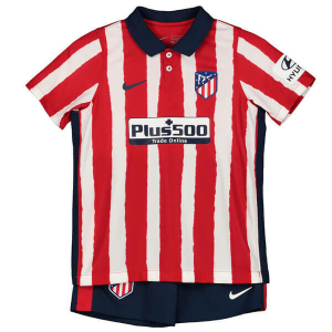 Nogometni Dres Atlético Madrid Dječji Domaći 2021 （+ kratke hlače）