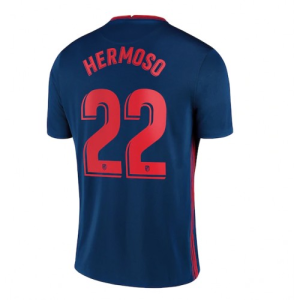 Nogometni Dres Atlético Madrid Mario Hermoso 22 Drugi 2020/2021