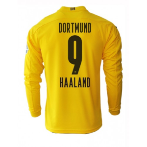 Nogometni Dres BVB Borussia Dortmund Erling Haaland 9 Domaći 2020/2021 – Dugim Rukavima