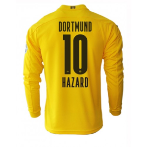 Nogometni Dres BVB Borussia Dortmund Thorgan Hazard 10 Domaći 2020/2021 – Dugim Rukavima