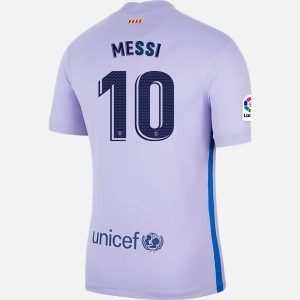Nogometni Dres FC Barcelona Lionel Messi 10 Drugi Nike 2021/22