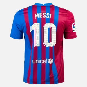 Nogometni Dres FC Barcelona Lionel Messi 10 Domaći Nike 2021/22