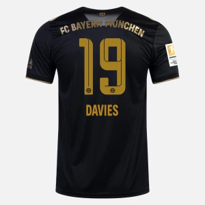 Nogometni Dres FC Bayern München Alphonso Davies 19 Drugi  2021/22