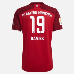 Nogometni Dres FC Bayern München Alphonso Davies 19 Domaći 2021/22