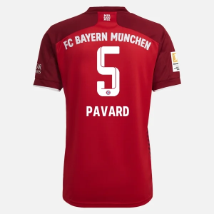 Nogometni Dres FC Bayern München Benjamin Pavard 5 Domaći 2021/22