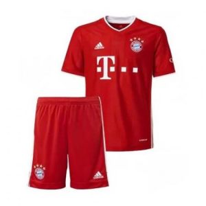 Nogometni Dres FC Bayern München Dječji Domaći 2020/2021 （+ kratke hlače）