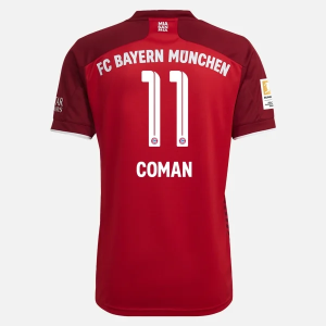 Nogometni Dres FC Bayern München Kingsley Coman 11 Domaći 2021/22