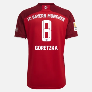 Nogometni Dres FC Bayern München Leon Goretzka 8 Domaći 2021/22