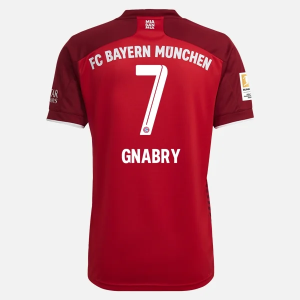 Nogometni Dres FC Bayern München Serge Gnabry 7 Domaći 2021/22