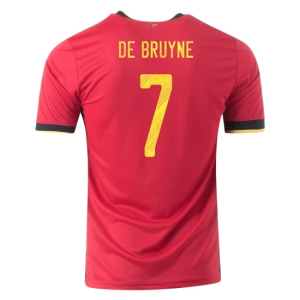 Nogometni Dres Belgija Kevin De Bruyne 7 Domaći 2020/2021