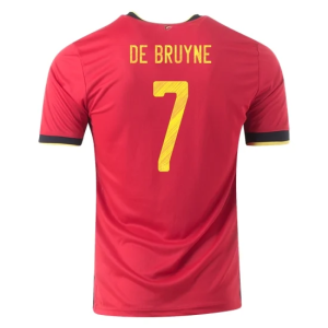 Nogometni Dres Belgija Kevin De Bruyne 7 Domaći 20-21