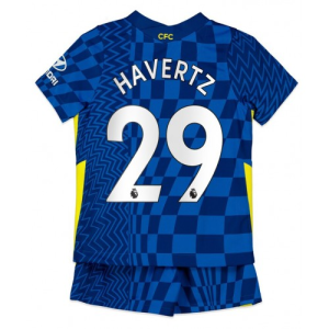 Nogometni Dres Chelsea Kai Havertz 29 Dječji Domaćis 2021 22 （+ kratke hlače）