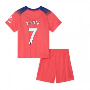 Nogometni Dres Chelsea Kanté 7 Dječji Trećis 2021 22 （+ kratke hlače）