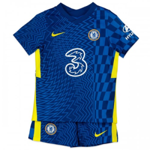 Nogometni Dres Chelsea Dječji Domaćis 2021 22 （+ kratke hlače）
