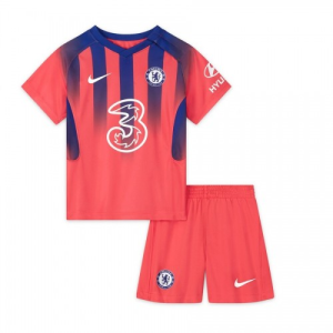 Nogometni Dres Chelsea Dječji Trećis 2021 22 （+ kratke hlače）