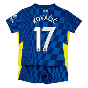Nogometni Dres Chelsea Mateo Kovacic 17 Dječji Domaćis 2021 22 （+ kratke hlače）