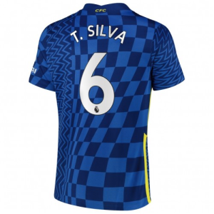 Nogometni Dres Chelsea Thiago Silva 6 Domaći 2021/22