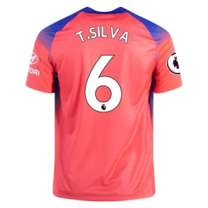 Nogometni Dres Chelsea Thiago Silva 6 Treći 2020/2021