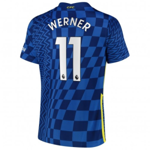 Nogometni Dres Chelsea Timo Werner 11 Domaći 2021/22