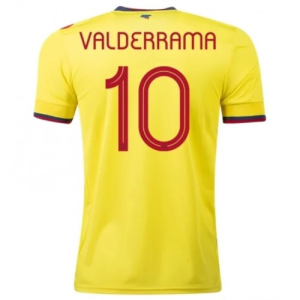 Nogometni Dres Kolumbija Carlos Valderrama 10 Domaći 20-21