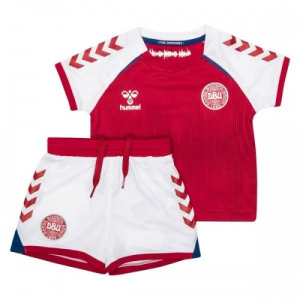 Nogometni Dres Danska Dječji Domaći Euro 2020 （+ kratke hlače）