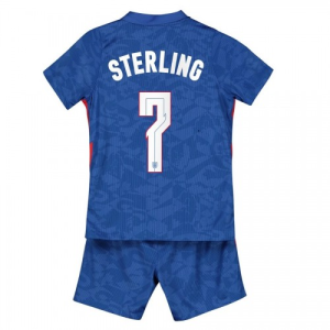 Nogometni Dres Engleska Raheem Sterling 7 Dječji Drugi Euro 2020 （+ kratke hlače）