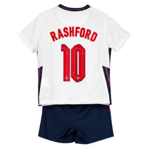 Nogometni Dres Engleska Rashford 10 Dječji Domaći Euro 2020 （+ kratke hlače）