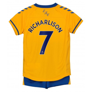 Nogometni Dres Everton Richarlison 7 Dječji Drugi 2020/2021 （+ kratke hlače）