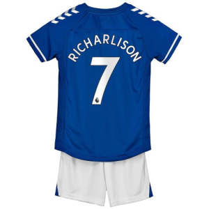 Nogometni Dres Everton Richarlison 7 Dječji Domaćis 2020/2021 （+ kratke hlače）
