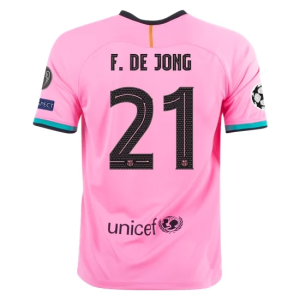 Nogometni Dres FC Barcelona Frenkie De Jong 21 Treći 2020/2021