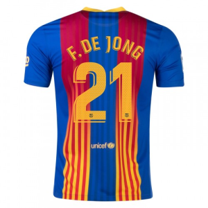 Nogometni Dres FC Barcelona Frenkie de Jong 21 El Clasico2021