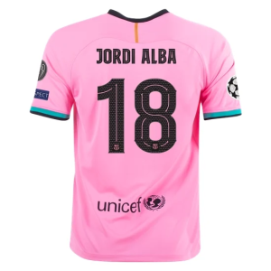 Nogometni Dres FC Barcelona Jordi Alba 18 Treći 2020/2021