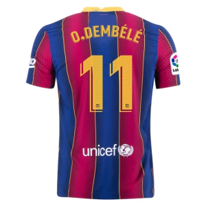 Nogometni Dres FC Barcelona Ousmane Dembele 11 Domaći 2020/2021