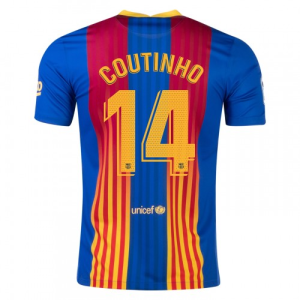 Nogometni Dres FC Barcelona Philippe Coutinho 14 El Clasico2021