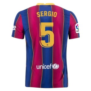 Nogometni Dres FC Barcelona Sergio Busquets 5 Domaći 2020/2021