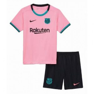 Nogometni Dres FC Barcelone Dječji Treći 2020/2021 （+ kratke hlače）