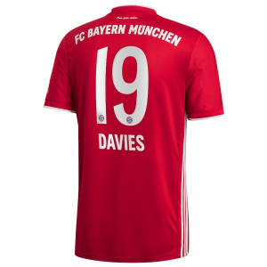 Nogometni Dres FC Bayern München Alphonso Davies 19 Domaći 2020/2021