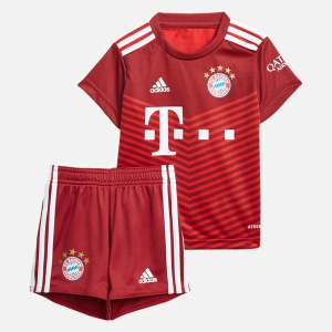 Nogometni Dres FC FC Bayern München Dječji Domaći 2021/22（+ kratke hlače）