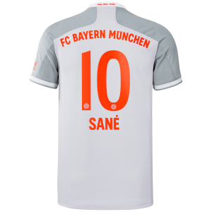 Nogometni Dres FC Bayern München Leroy Sane 10 Drugi 2020/2021