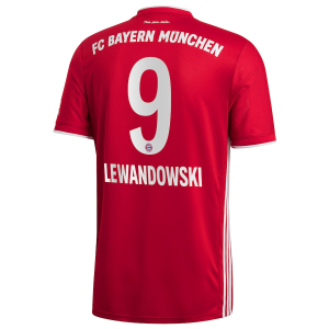 Nogometni Dres Robert Lewandowski 9 FC Bayern München Domaći 2020/2021