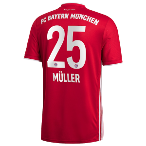 Nogometni Dres FC Bayern München Thomas Müller 25 Domaći 2020/2021